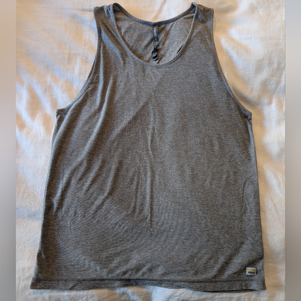 Strato Tech Tank in Heather Gray